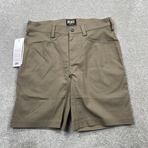 Timberland PRO FLEX Men's Bison Pro Modern Fit Work Shorts Size 30x9 Tan